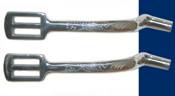 Childrens Prince Of Wales Engraved English Spur